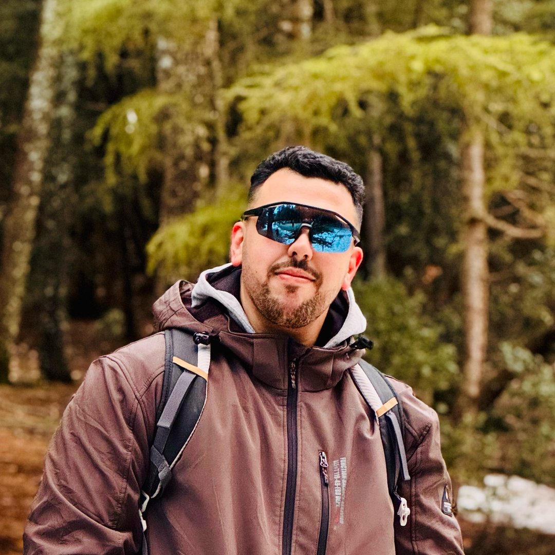 Portrait of Byad Khalid outdoors